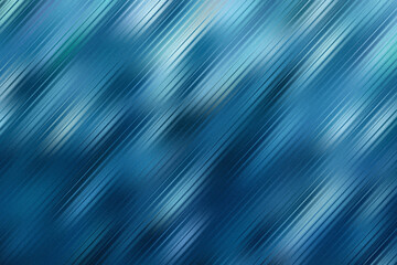 Wall Mural - rippled glass effect gradient background with grainy texture. blue striped gradient wallpaper. textu