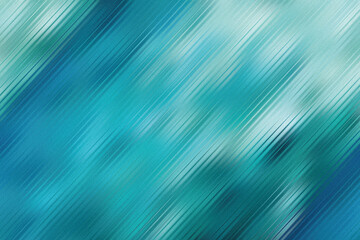 Wall Mural - rippled glass effect gradient background with grainy texture. blue striped gradient wallpaper. textu