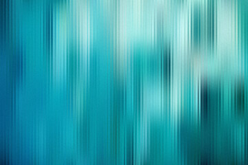 Wall Mural - rippled glass effect gradient background with grainy texture. blue striped gradient wallpaper. textu
