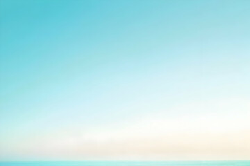 gradient light mint to light sky blue abstract background