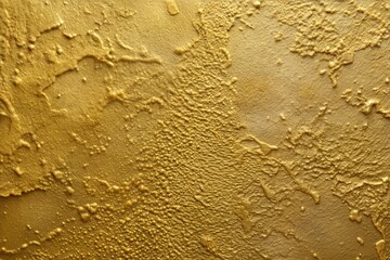 Canvas Print - textured gold wall close-up with metallic and shiny finish