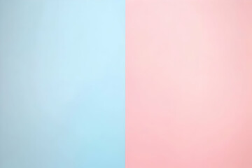 Gradient baby blue to light rose abstract background