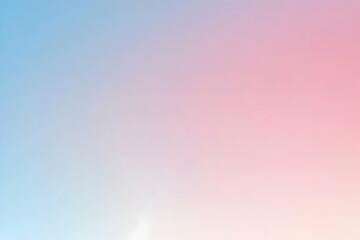 Gradient baby pink to light sky blue abstract background