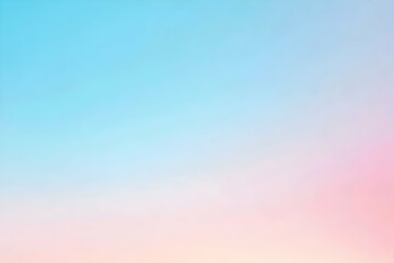 gradient light sky blue to pastel pink abstract background