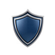© Foxgrafy - Metallic blue shield emblem design
