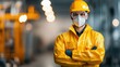 © FoxGrafy - Safety-conscious worker in protective gear at industrial site