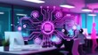 © MSTMOMOTAJ - creative modern technology concept background