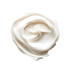 Leinwandbilder - Creamy swirls of smooth and delicate texture forming a beautiful abstract background. This visually appealing image showcases a captivating minimalist design with a premium,organic.