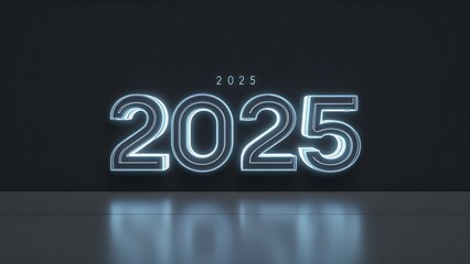  happy new year 2025,  2025, new year concept, AI Generative