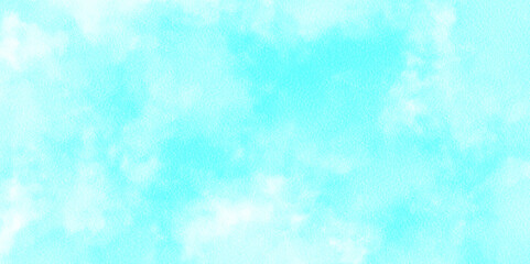 Wall Mural - Abstract blue sky and clouds sun and cloud watercolor pastel color background. Cloud sky pastel  soft light sky image pastel canopy wallpaper background.