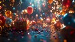 © drizzlingstarsstudio - Colorful Party Slingers with Texture and Color Focus
