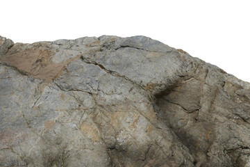 Wall Mural - rock isolated transparency background.