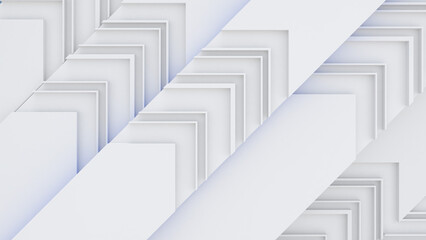Wall Mural - abstract picture triangles with a white background.,abstract background,3d rendering