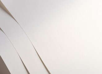 Aufkleber - Sparkling, glittering white paper with a polished, silky texture. The bright, satiny surface features layered folds and geometric lines, creating a chic, classy design. Glowing