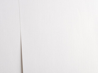 Leinwandbilder - White paper with smooth lines and layered overlays, creating a tranquil and peaceful texture. The minimalist, monochrome background offers a luxury, premium surface with elegant