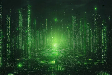 binary background illustration
