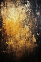 Wall Mural - Weathered wall surface with earthy tones showcasing texture and natural wear over time