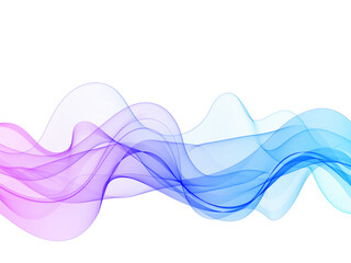 Wall Mural - Abstract color wave. Vector background. Presentation template. Eps 10