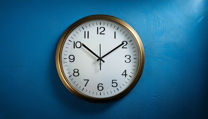 clock on wall