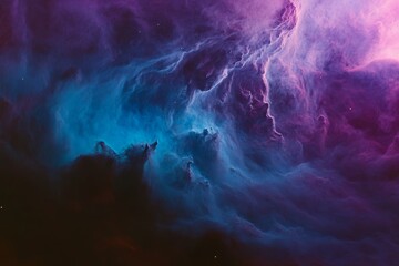 Wall Mural - this illustration depicts a supernova nebula and stars in a mysterious cosmic background