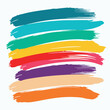 © GraphicsBoss - set of watercolor brush strokes