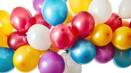 Colorful Balloons for Festive Party or Birthday Event