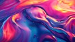 © alex - Abstract shapes fluid motion vibrant colors blending dynamic visuals photorealistic. AI generated