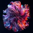 © Kraiwit - Surreal 3D Abstract Shape in Hyper-Detailed Expressionist Style