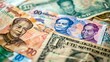 © Ahmad-Muslimin - Close-up of Various International Banknotes