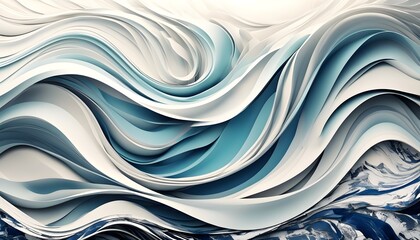 Wall Mural - Dynamic Swirling Marbled Patterns in an Artistic Background Display