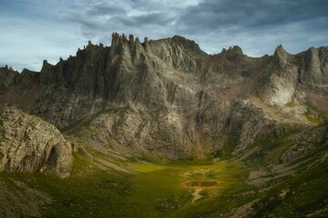 landscape in the mountains