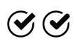 © OLYVIA - check mark icon, check mark sign vector