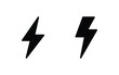 © OLYVIA - Lightning icon, Lightning sign vector