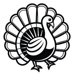 Canvas Print - turkey design vector logo icon