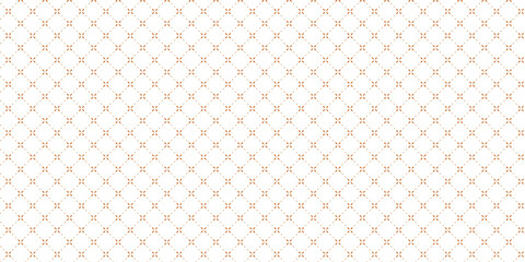 golden vector seamless pattern with small diamond shapes floral silhouettes. simple texture.