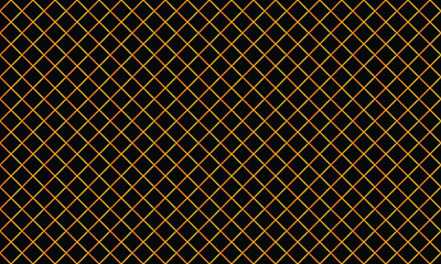 Diagonal gold line grid vector illustration