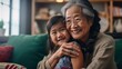 © cusniatul - Grandmother and Granddaughter Sharing a Moment of Love