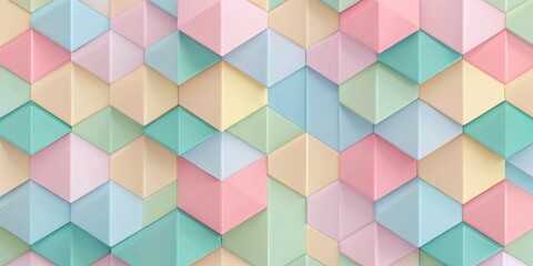 A pastel geometric square background ideal for minimalist designs. Perfect for enhancing social media posts and