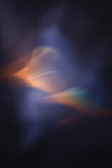 Wall Mural - Blurred sunset sky