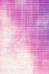 Poster - Pink and white grid texture