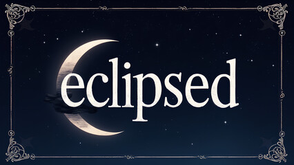 Wall Mural - high-contrast illustration of the word 
