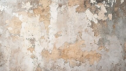 Wall Mural - Textured Surface with Faded Paint Patterns