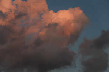 clouds at sunset