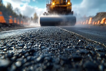 Asphalt Road Construction