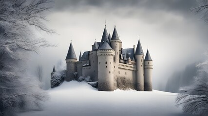 castles with winter