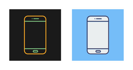 Wall Mural - Mobile Vector Icon