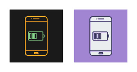 Sticker - Battery Indicator Vector Icon