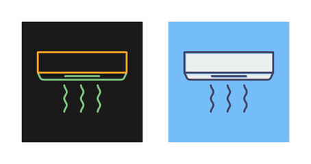 Sticker - Air Curtain Vector Icon