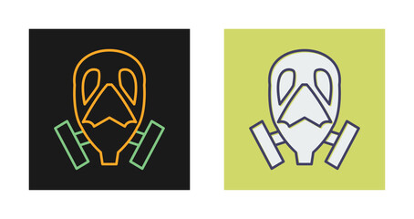 Canvas Print - Oxygen Mask Vector Icon