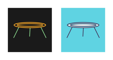 Canvas Print - Table Vector Icon